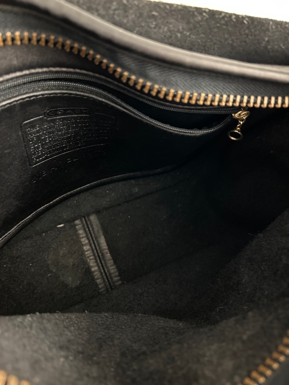 Coach Patricia’s Legacy #9951 Black Leather Crossbody Saddle Bag - Picture 10 of 10